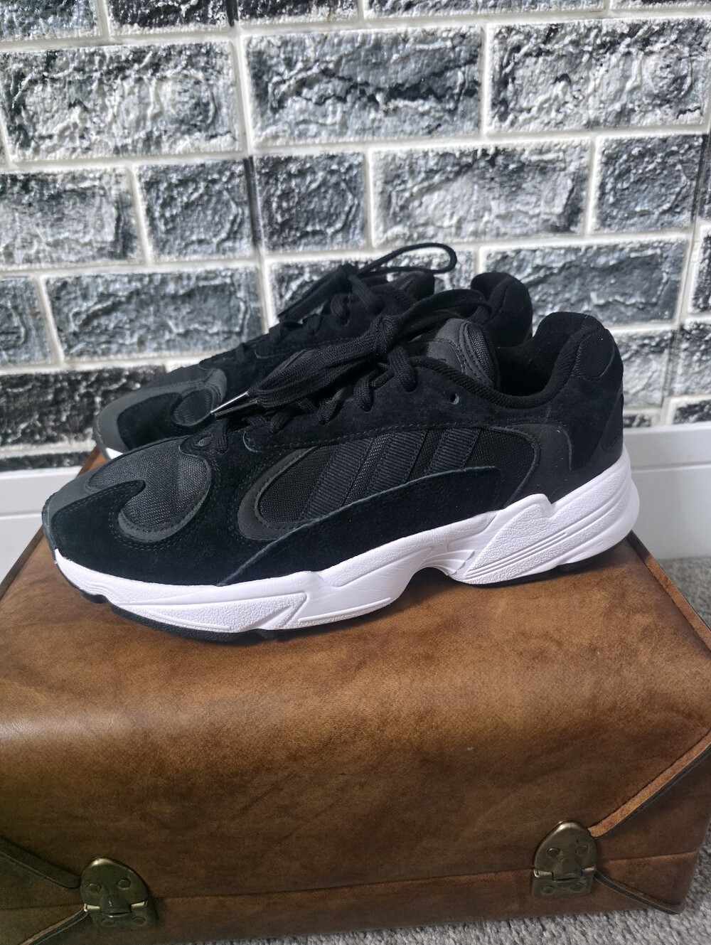 Adidas Men's Black Originals Yung-1(CG7121) Size 8